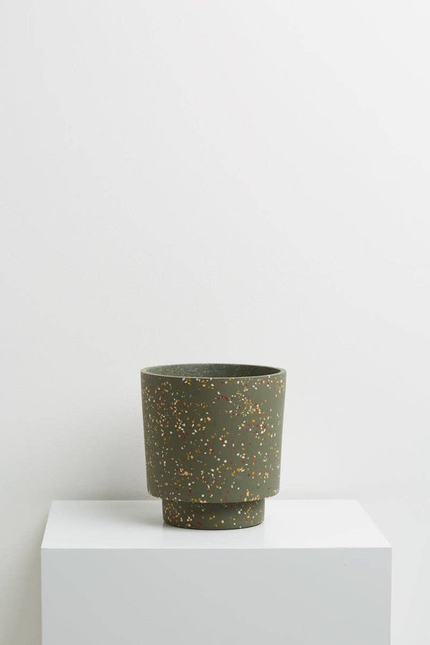 Terrazzo Banjo Pot - Agave Terrazzo