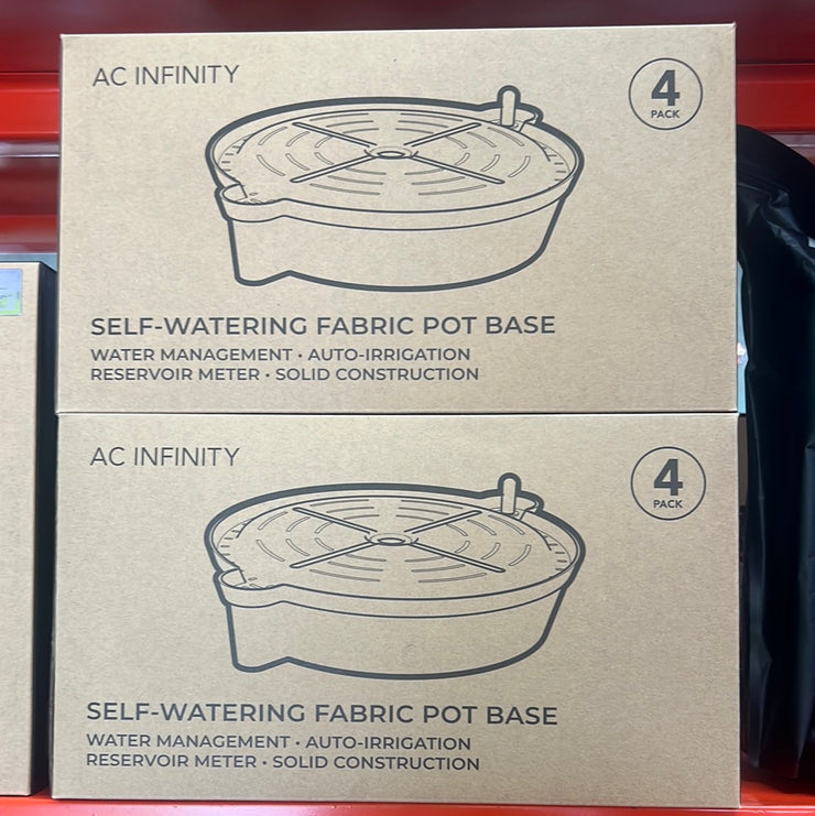 AC infinity self watering pot base 4 pack