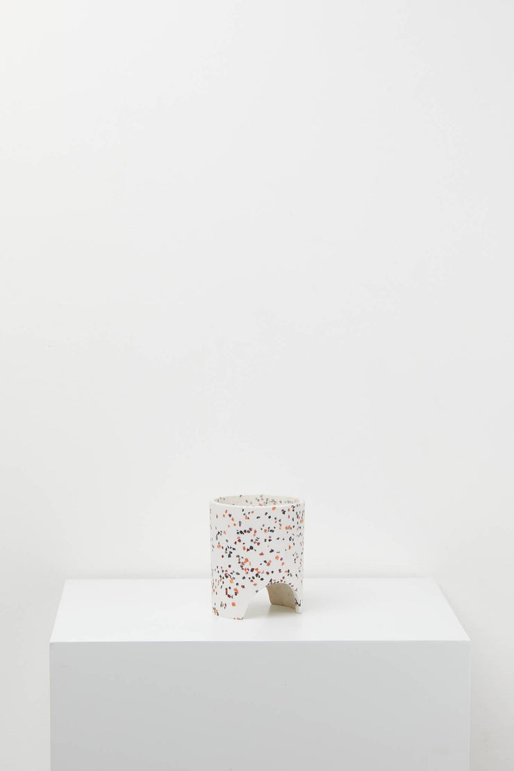 Small Archie Pot - White Terrazzo