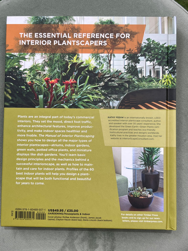 Manual of Interior Plantscaping: A Guide to Design